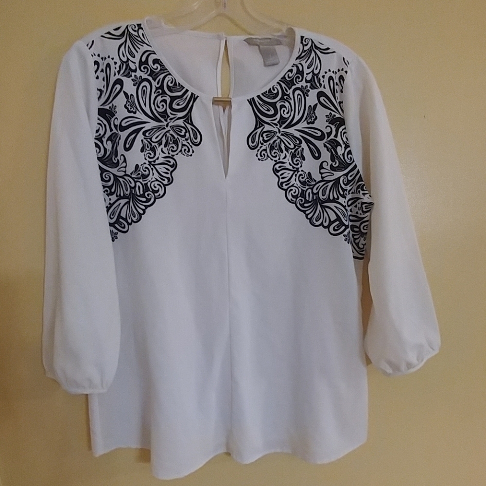 BANANA REPUBLIC Career Top Blouse S